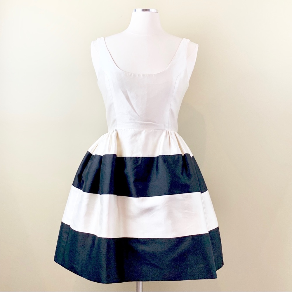 ✂️ Chloe & Reese Custom Dress Black/Ivory Silk